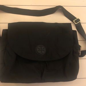 Tory Burch diaper messenger nylon bag